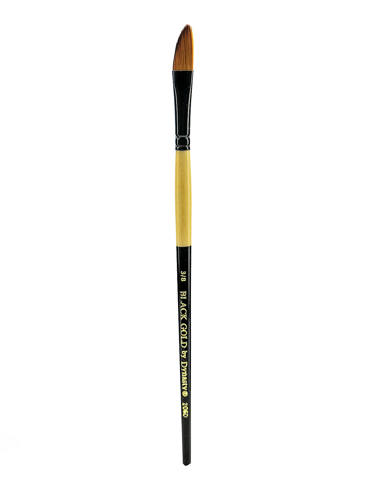 Black Gold Series Synthetic Brushes Short Handle 3 8 In. Dagger