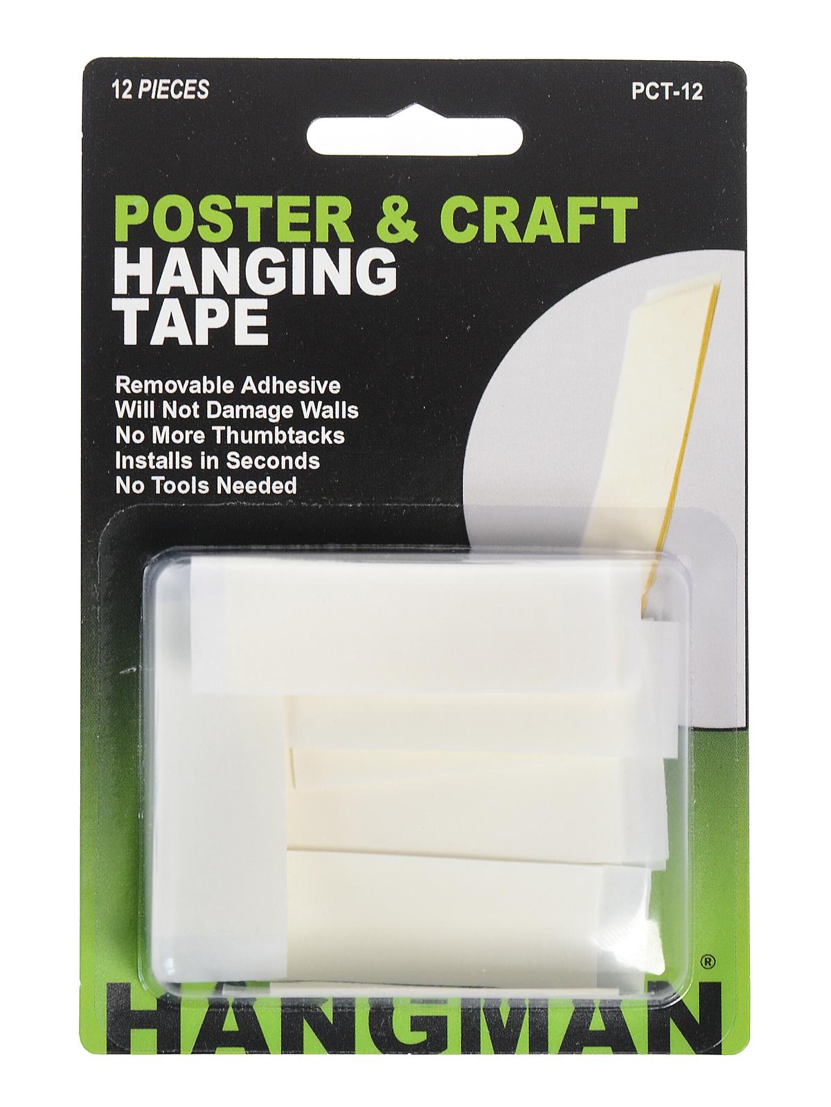 Poster & Craft Tape 12 Tabs