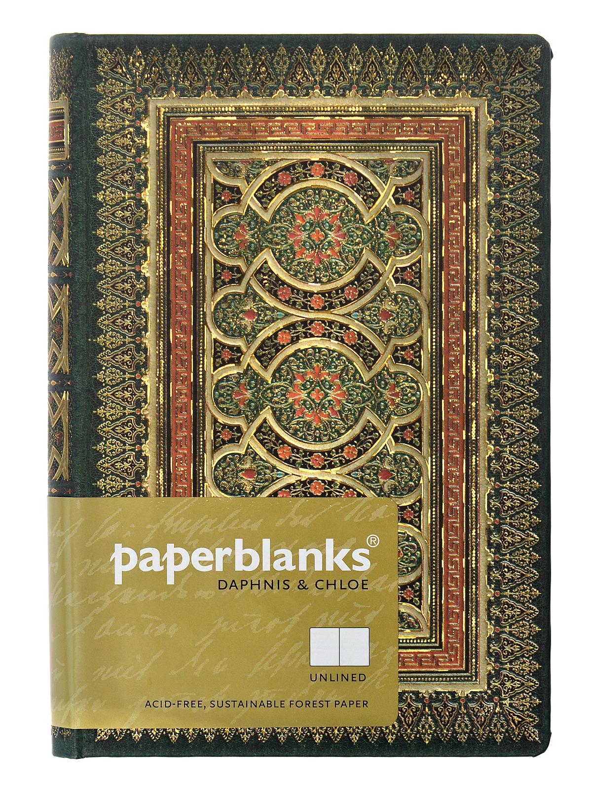 Daphnis & Chloe Daphnis Mini, 3 3 4 In. X 5 1 2 In. 240 Pages, Unlined