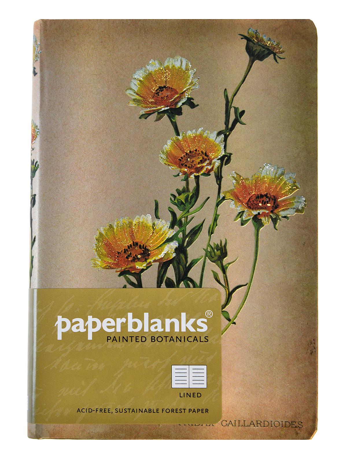 Painted Botanicals Woodland Daisies Mini, 3 3 4 In. X 5 1 2 In. 176 Pages, Unlined