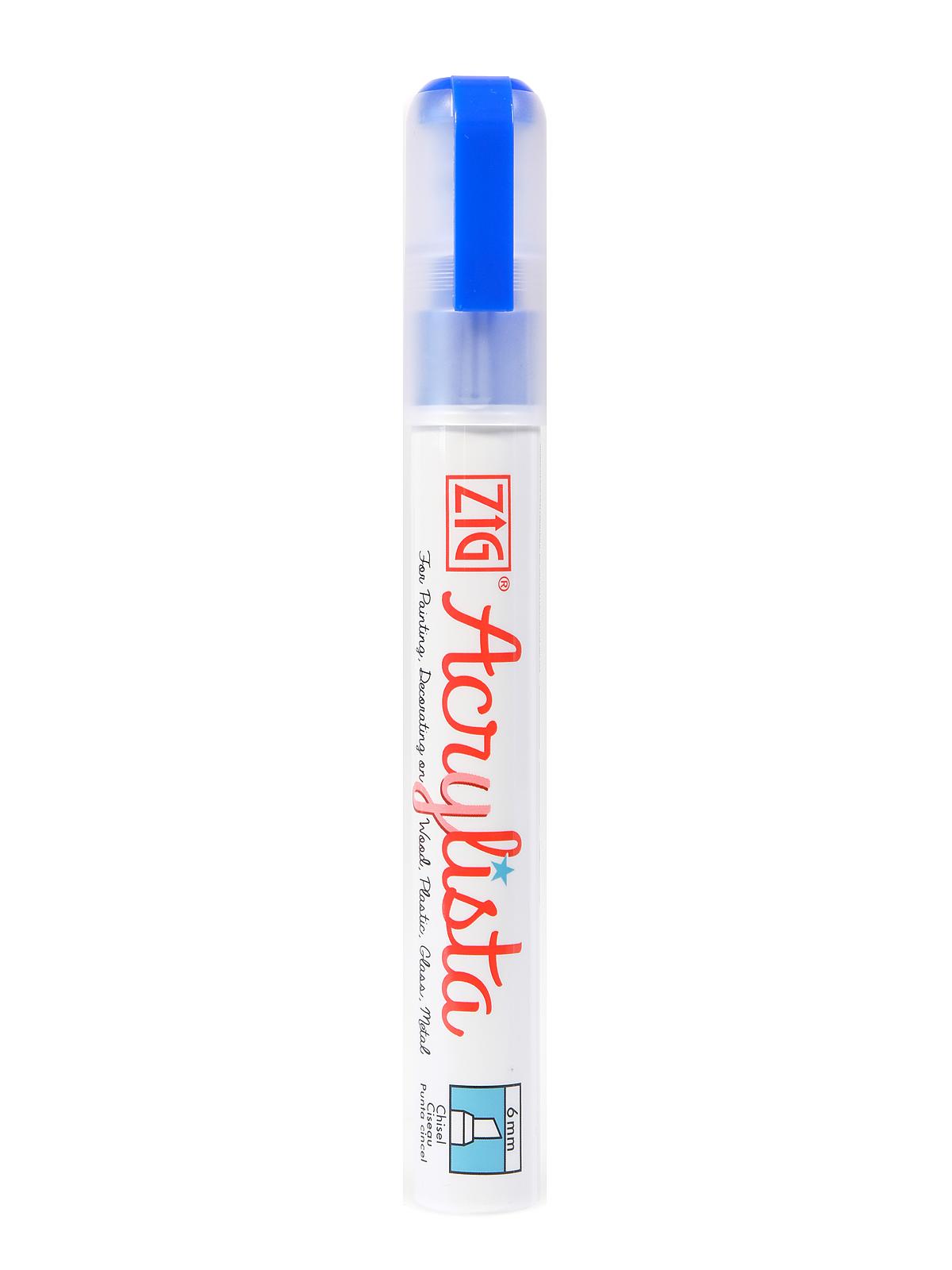 Acrylista Markers True Blue Chisel