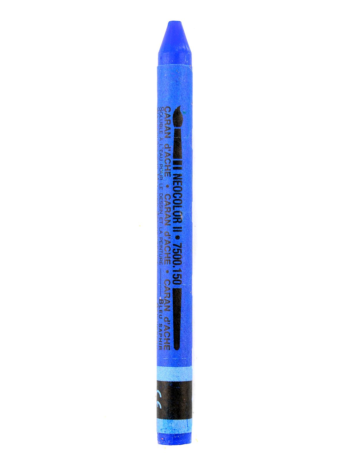 Neocolor Ii Aquarelle Water Soluble Wax Pastels Sapphire Blue