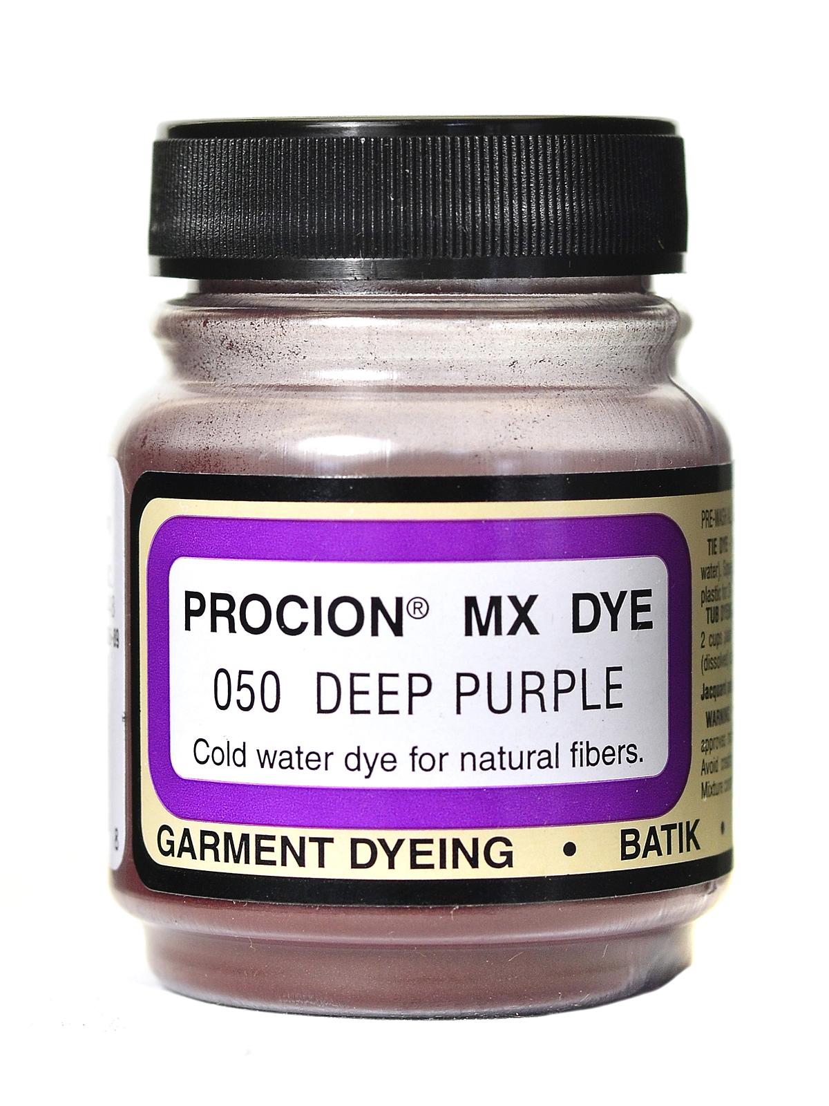 Procion MX Fiber Reactive Dye Deep Purple 050 2 3 Oz.