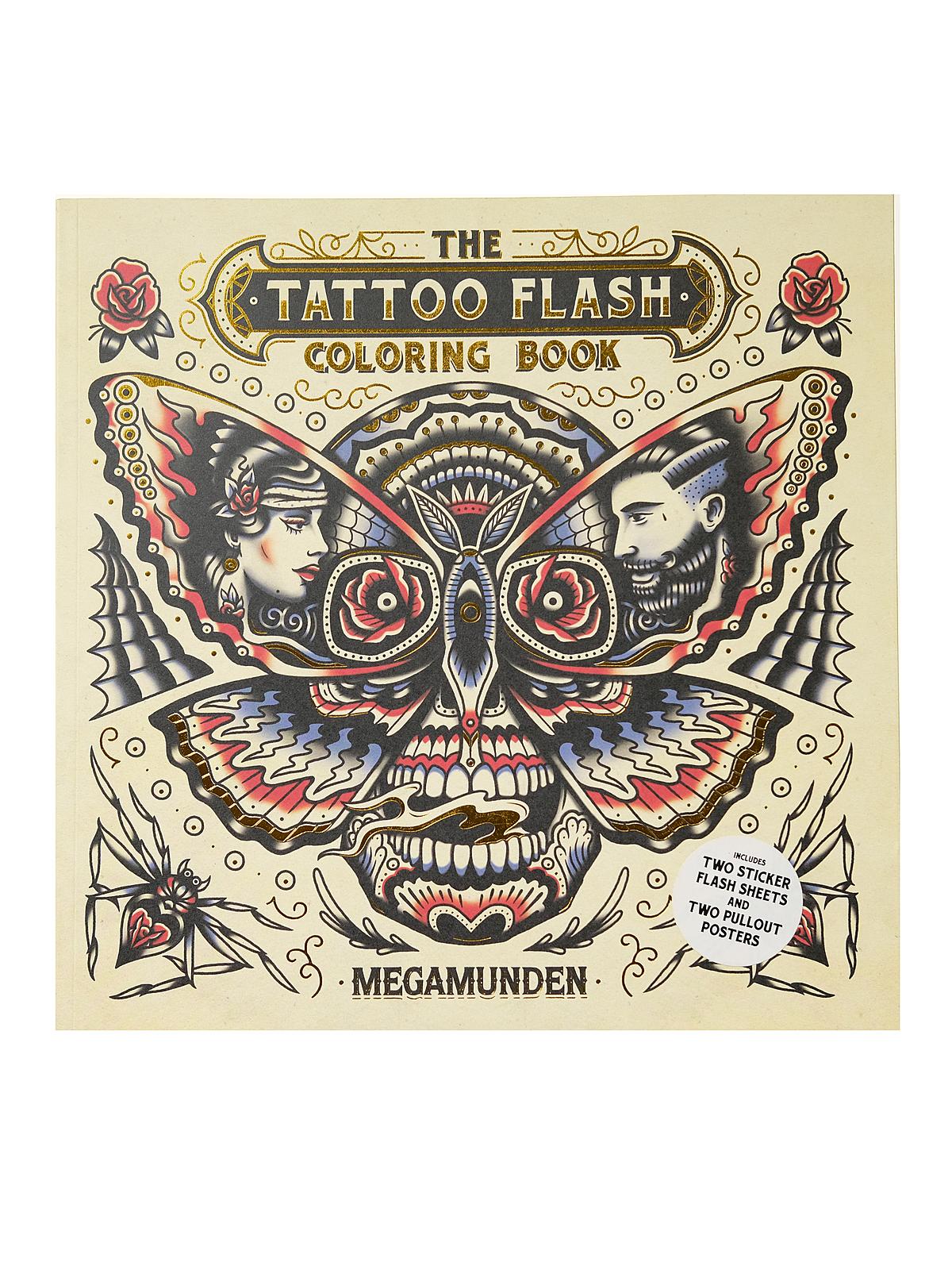The Tattoo Flash Coloring Book Each