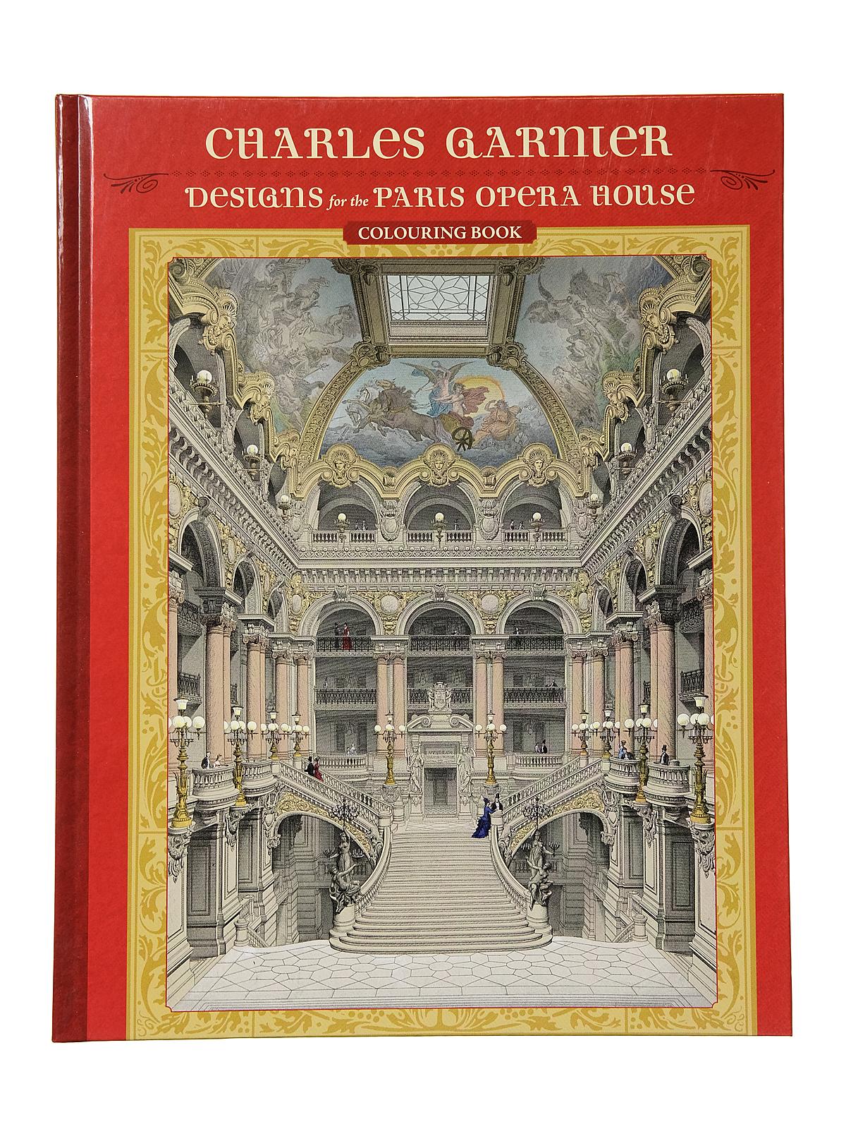 Adult Coloring Books Designs For The Paris Opera House