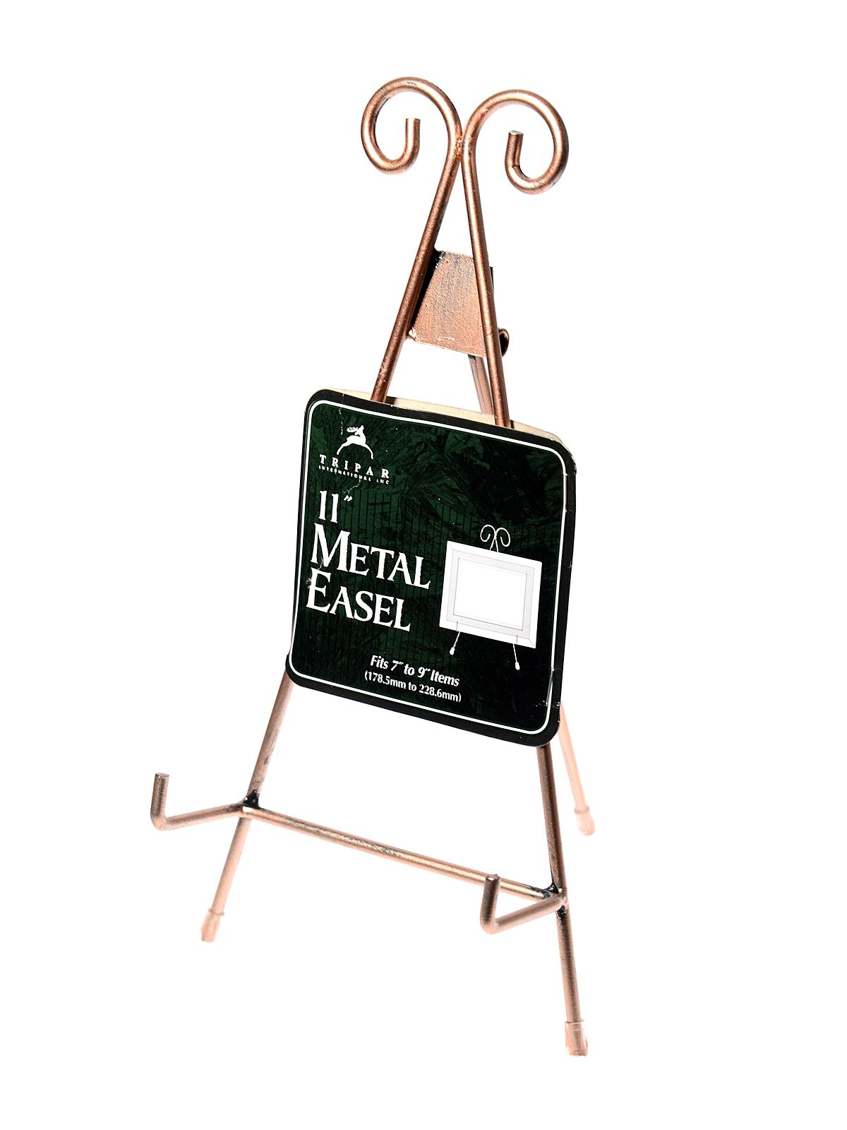 Rose Gold Straight Bracket Easels 11 In. Each