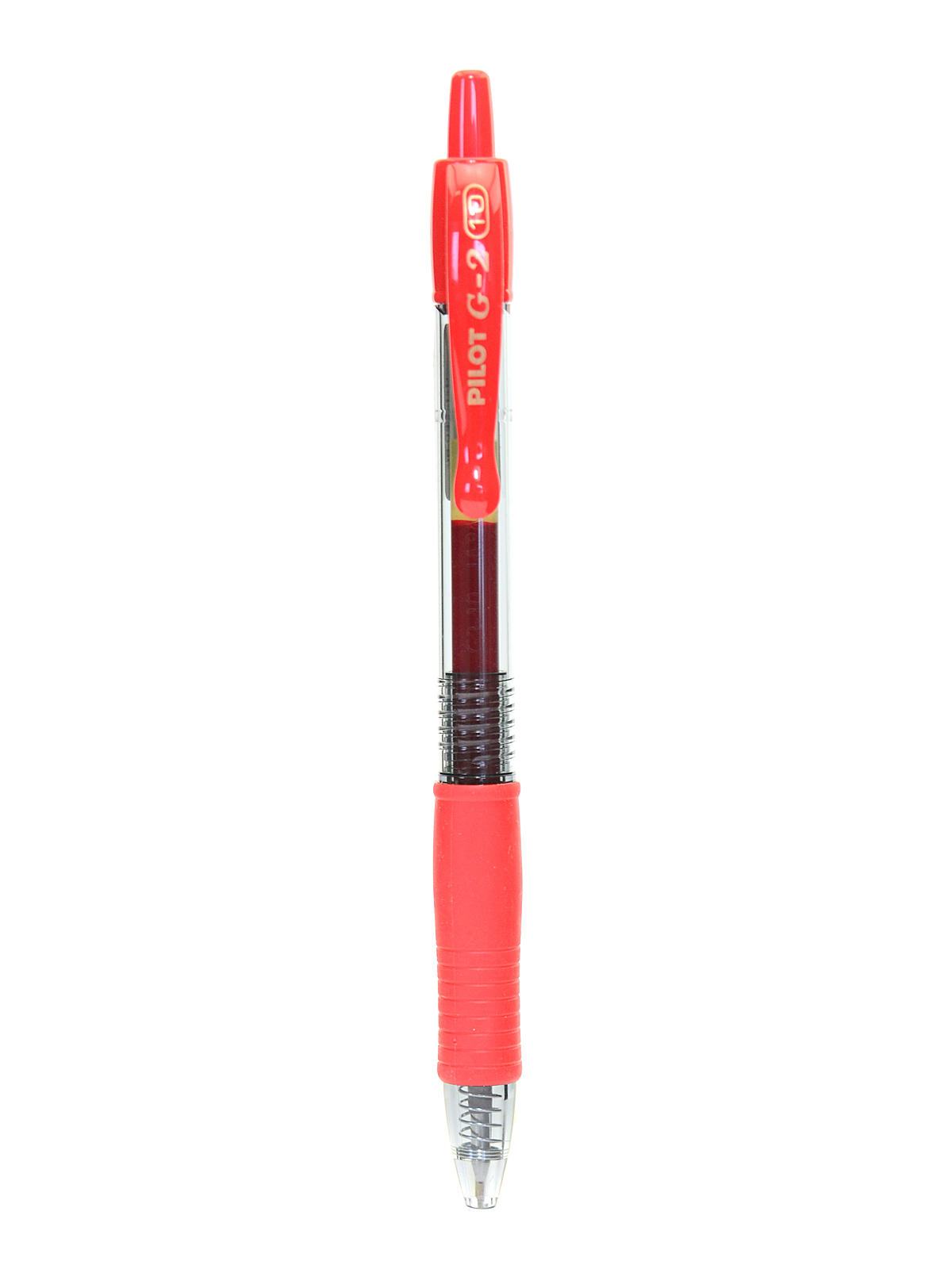 G-2 Retractable Gel Roller Pen Red Bold