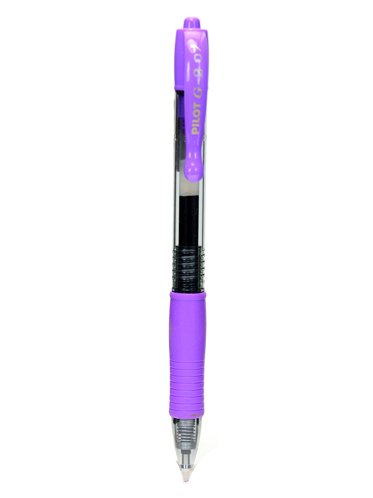 G-2 Retractable Gel Roller Pen Purple Fine