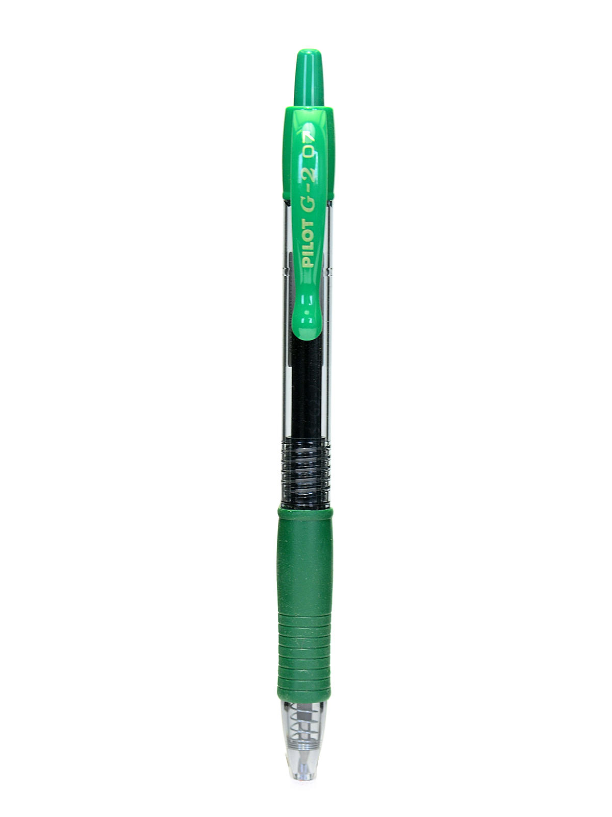 G-2 Retractable Gel Roller Pen Green Fine