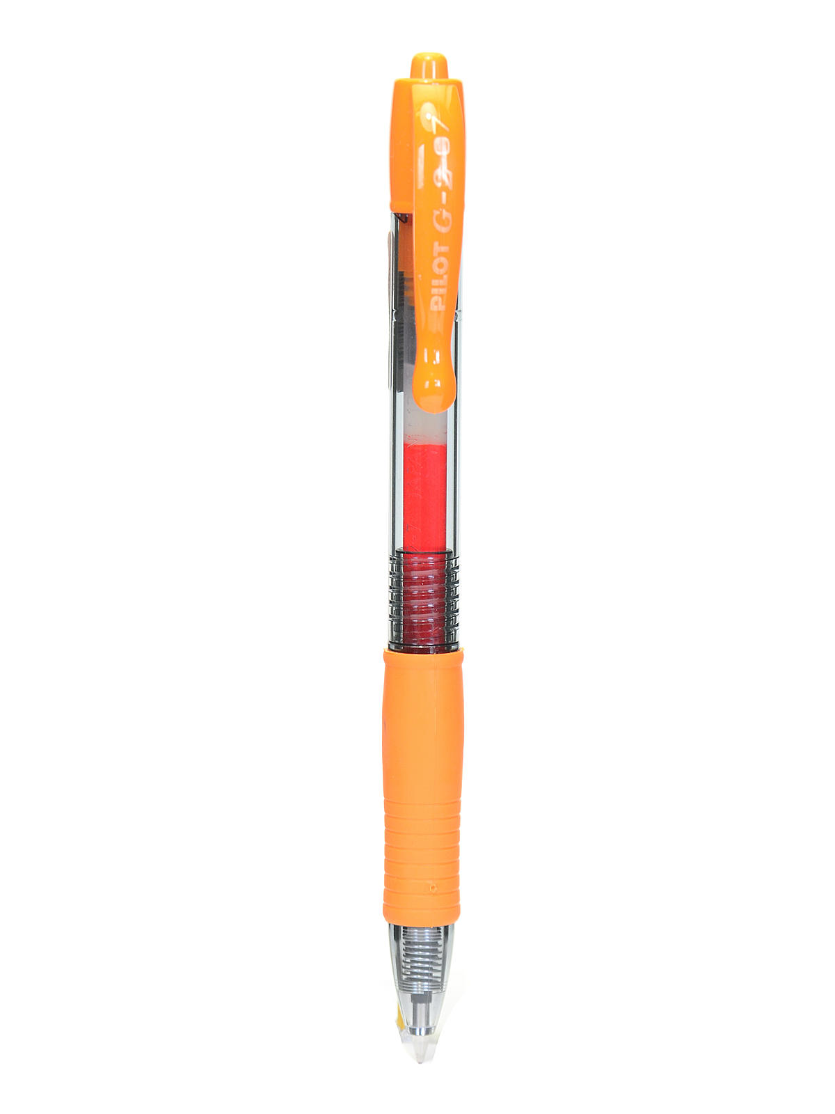 G-2 Retractable Gel Roller Pen Orange Fine