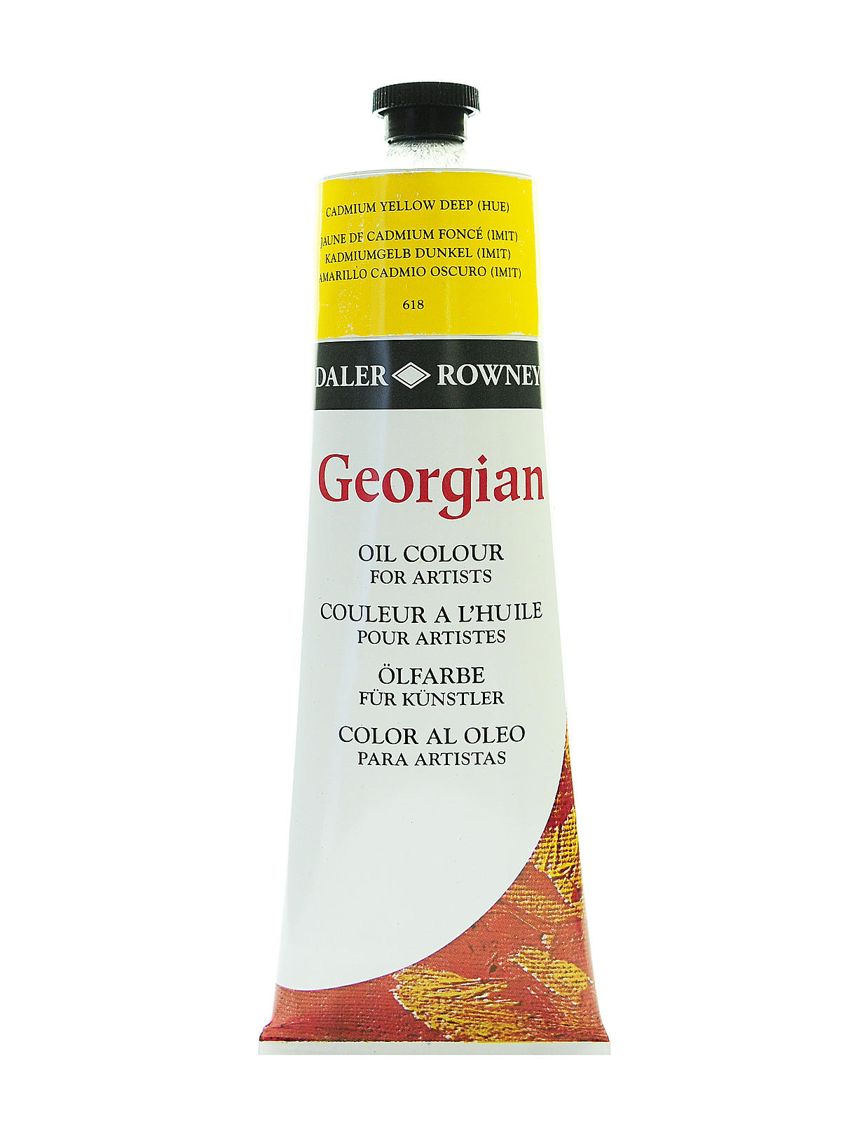 Georgian Oil Colours Cadmium Yellow Deep Hue 225 Ml