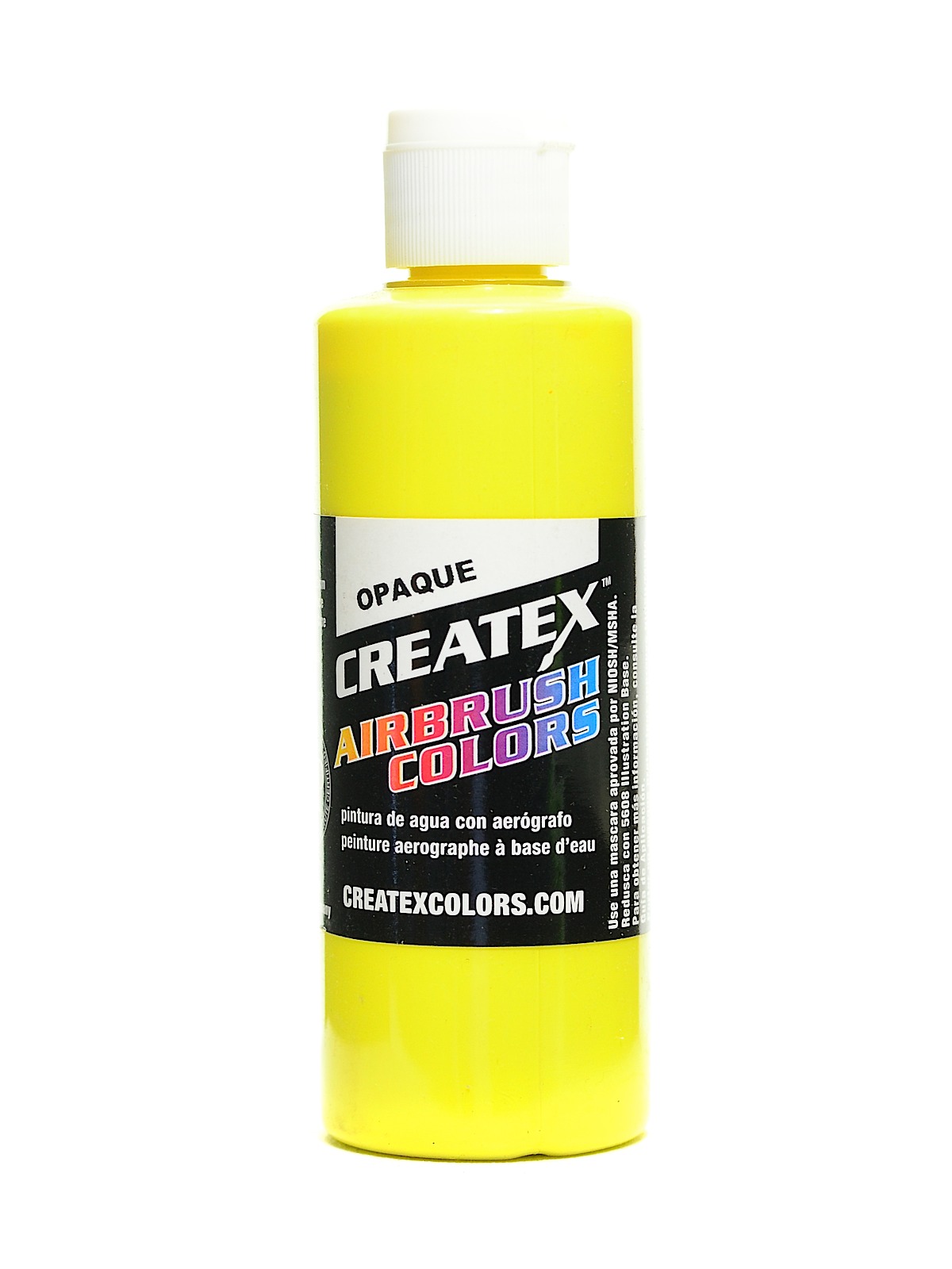 Airbrush Colors Opaque Yellow 4 Oz.