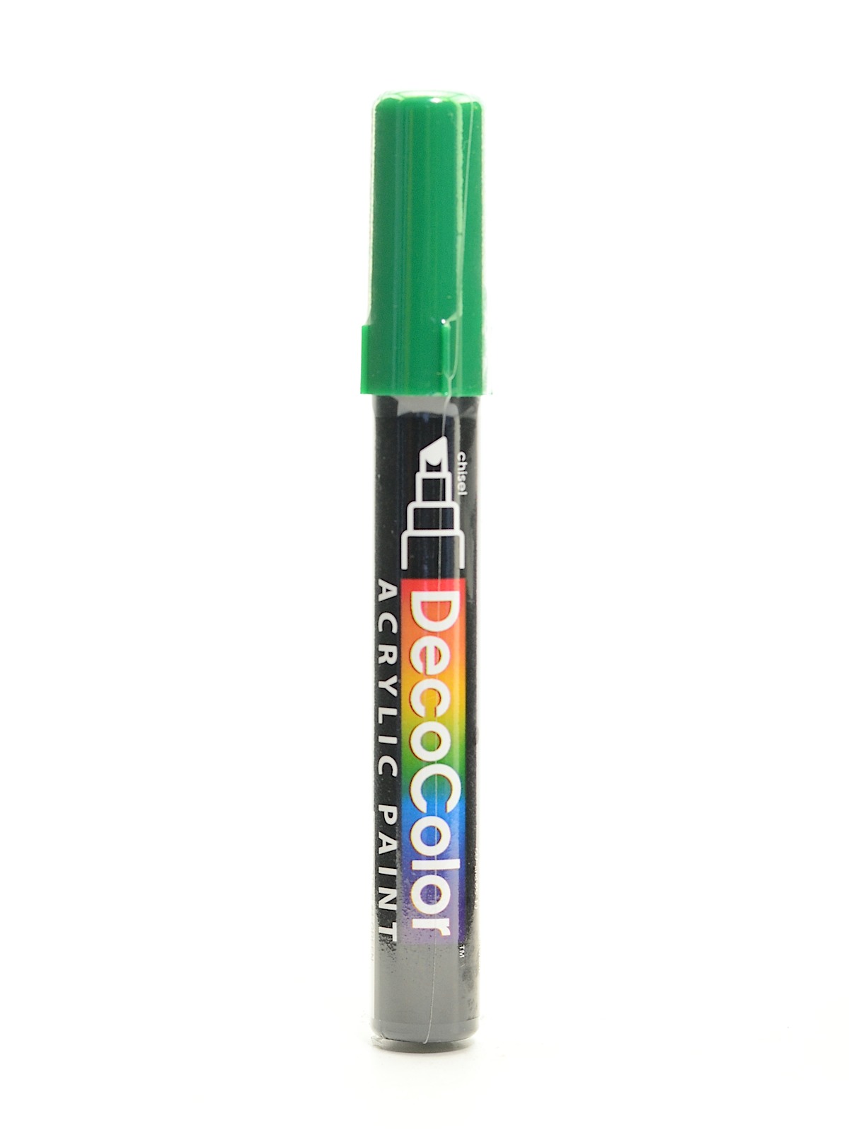 Decocolor Acrylic Paint Markers Green Chisel Tip