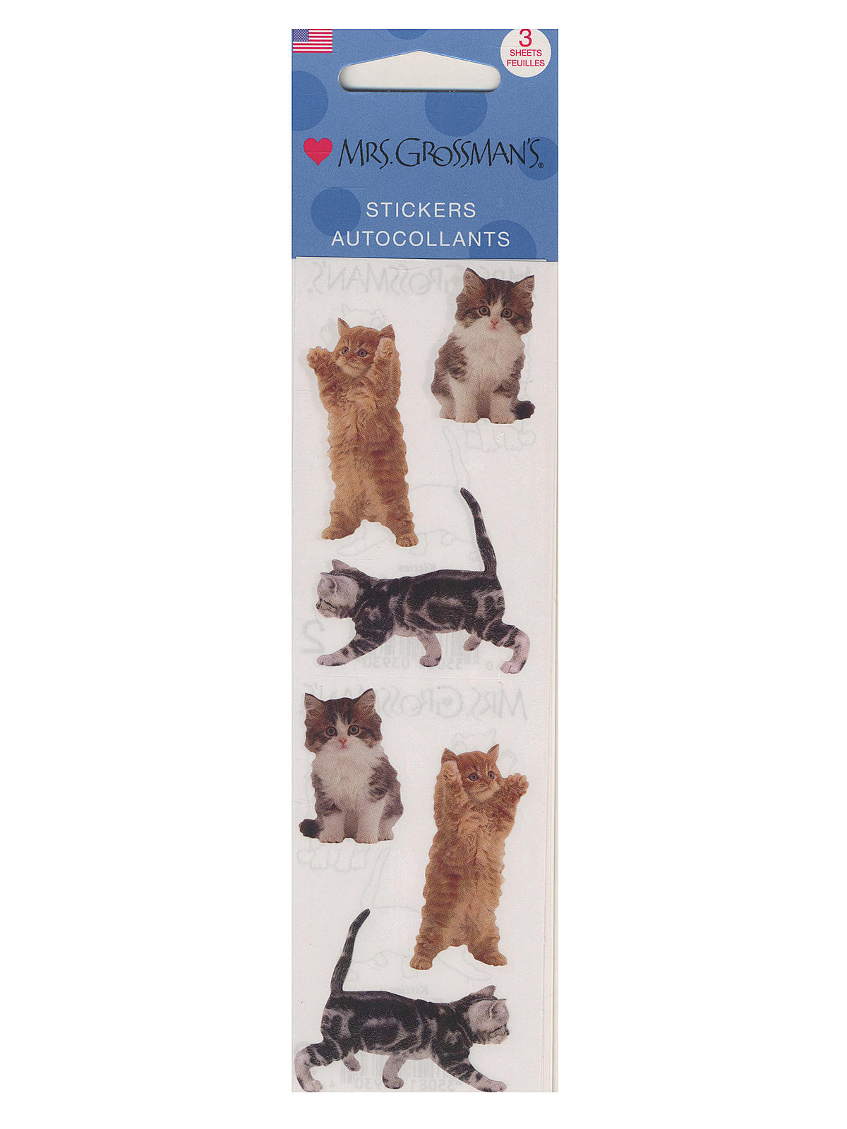 Regular Sticker Packs Photoessence Kitties 3 Sheets