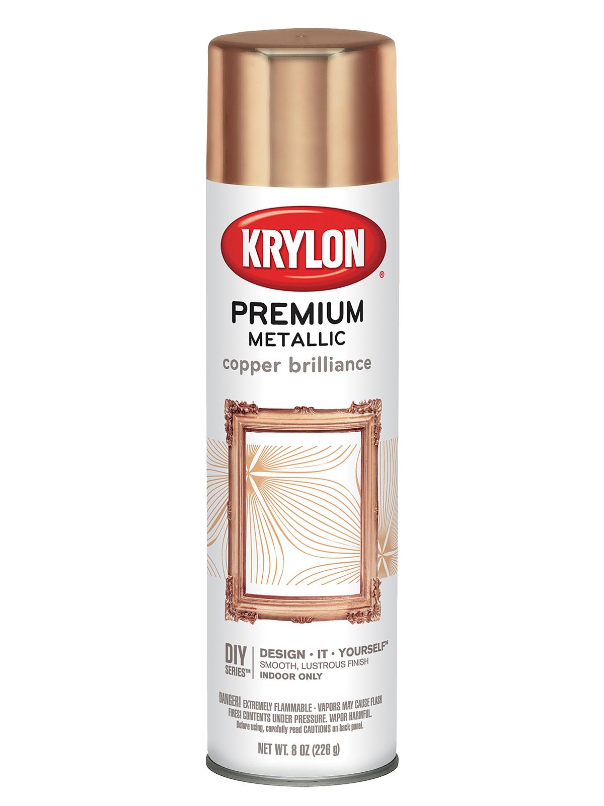 Premium Metallic Spray Paint Copper Brilliance