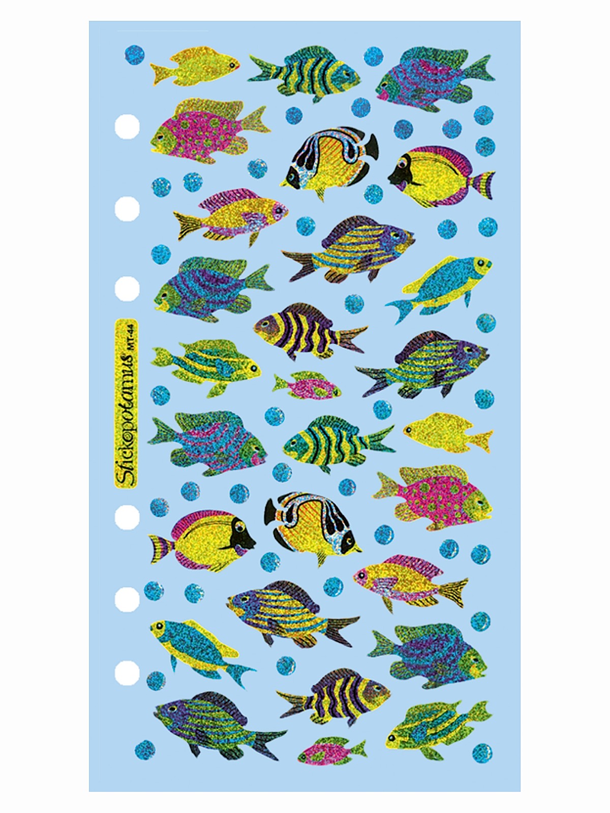 Classic Stickers Funky Fish 67 Pieces