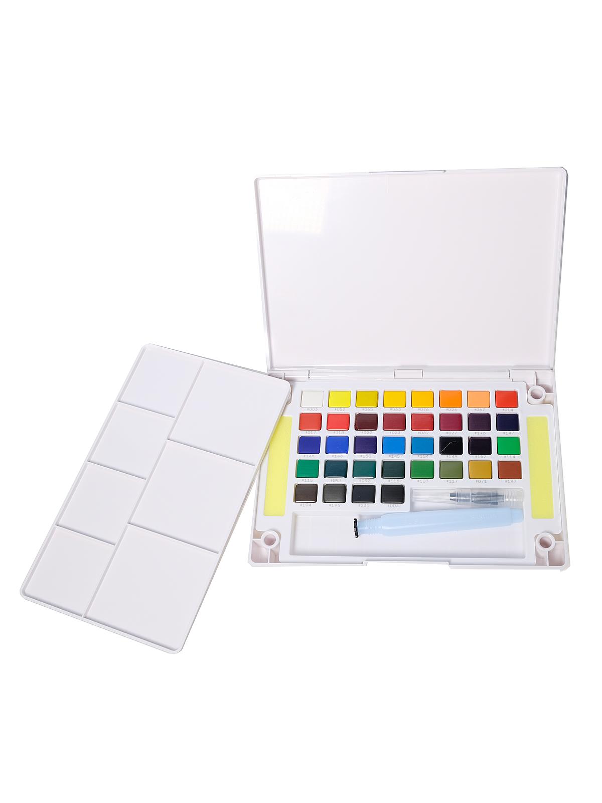 Koi Watercolors Sets Pocket Field Sketch Box 36 Colors