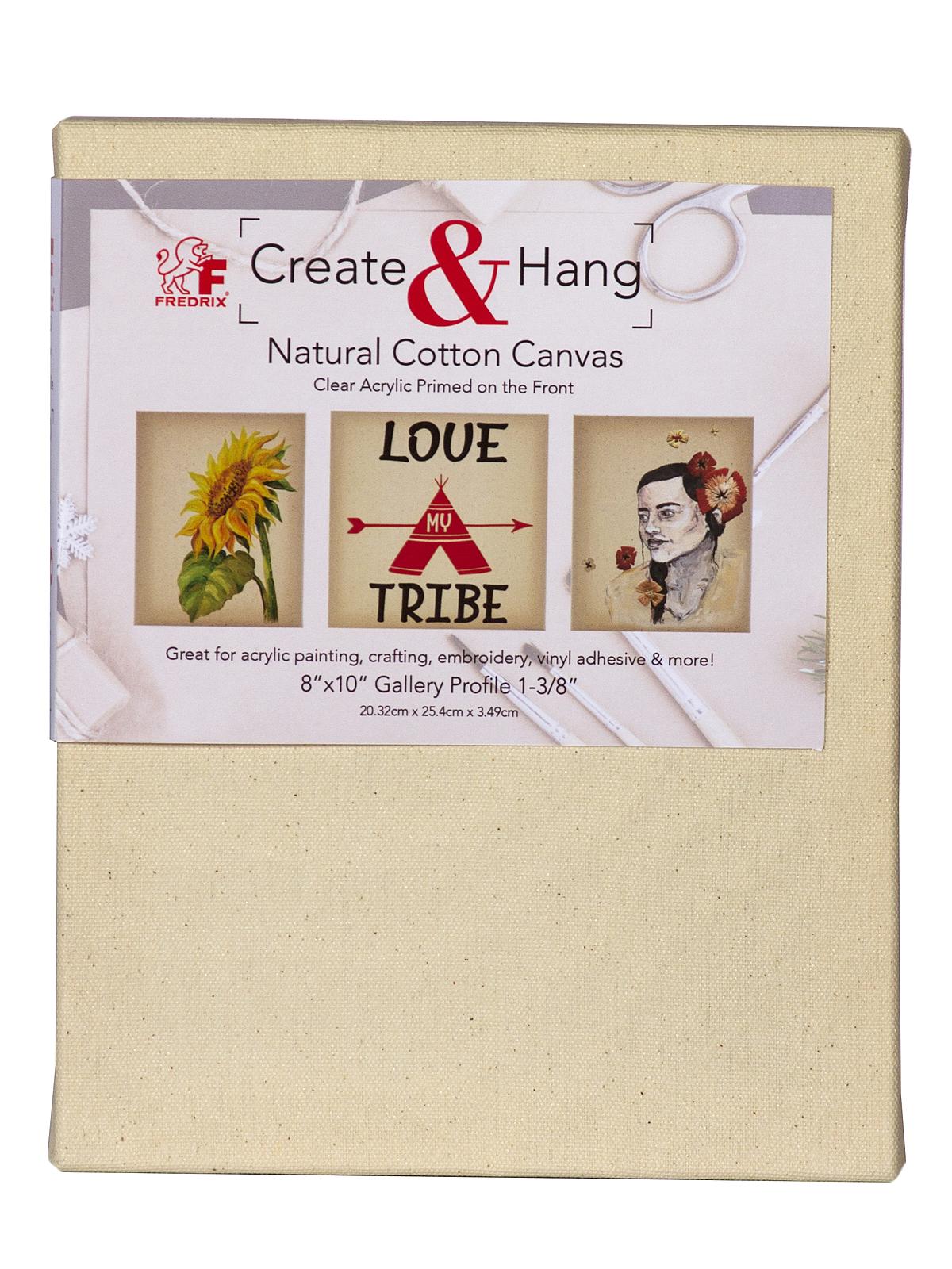 Natural Cotton Stretched Canvas 8 In. X 10 In.