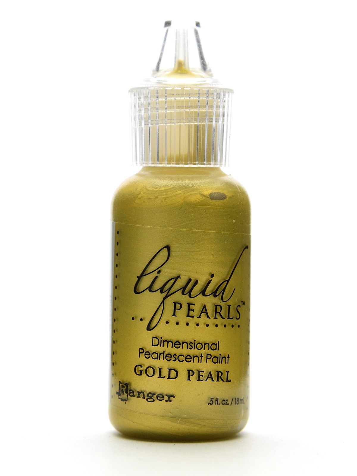 Liquid Pearls Pearlescent Paint Gold 0.5 Oz. Bottle