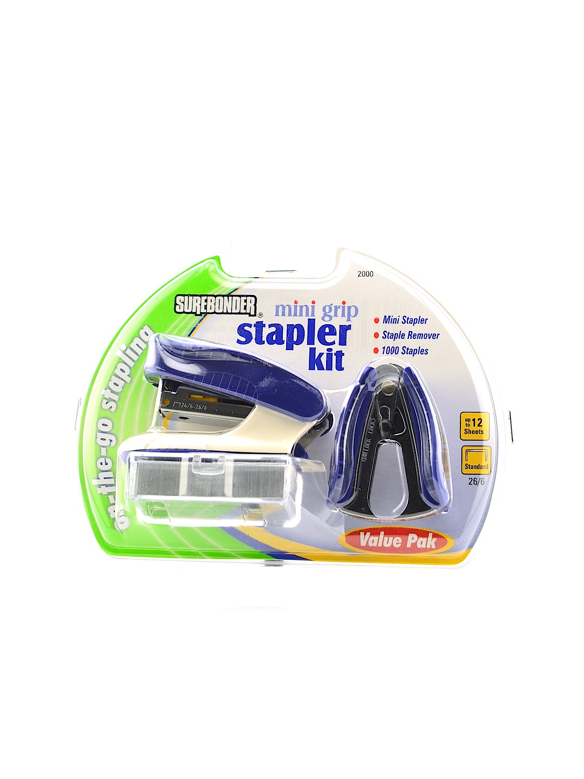 Mini Grip Stapler Value Pack Kit Each