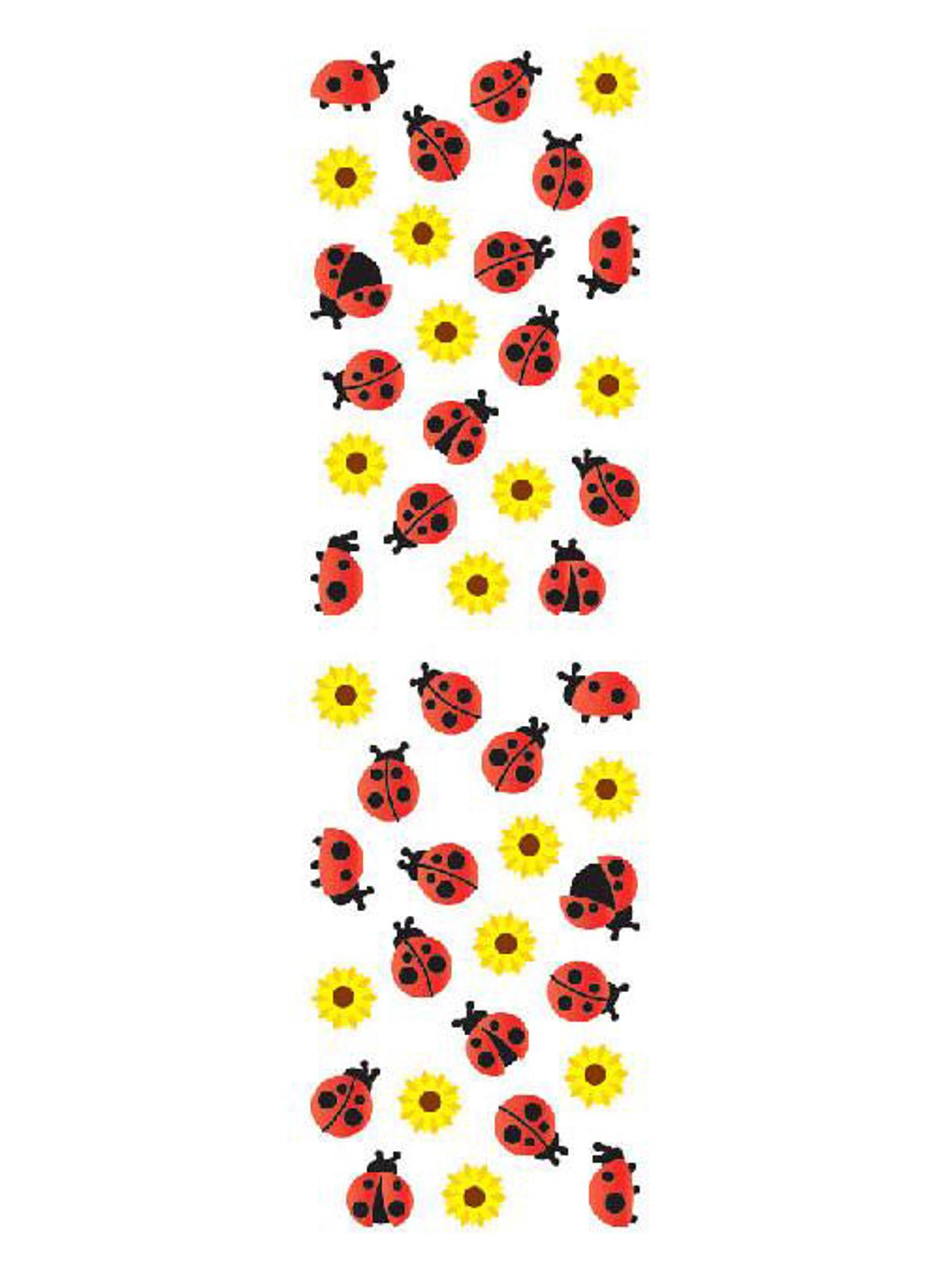 Regular Sticker Packs Reflections Ladybugs & Flowers 2 Sheets