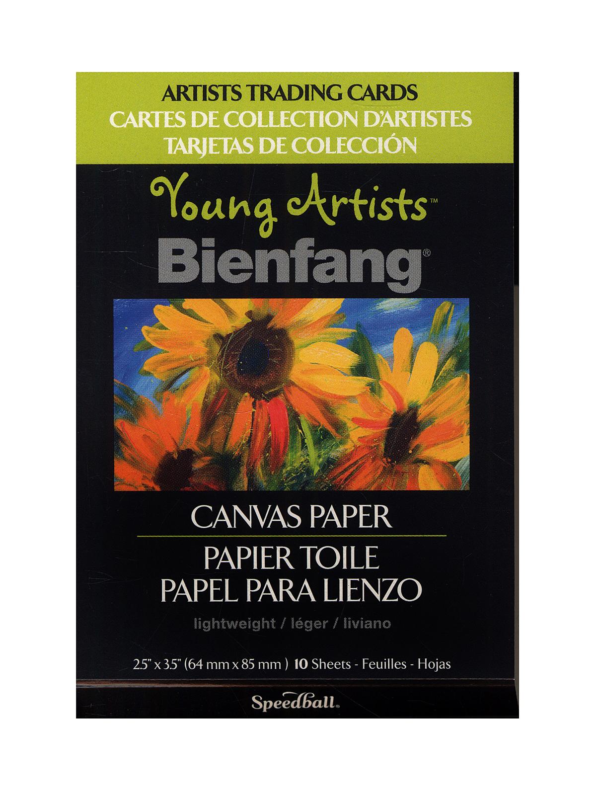 Young Artists Trading Cards Canvasette Pack Of 10