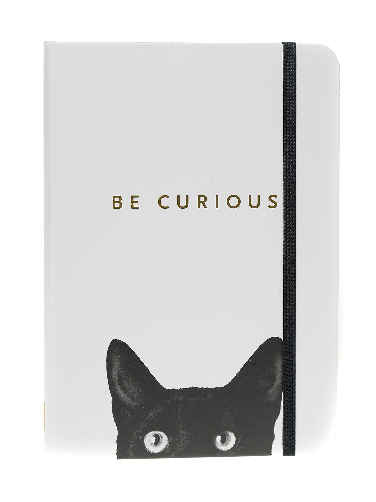 Small Format Journals Curious Cat 5 In. X 7 In. 160 Pages, Lined