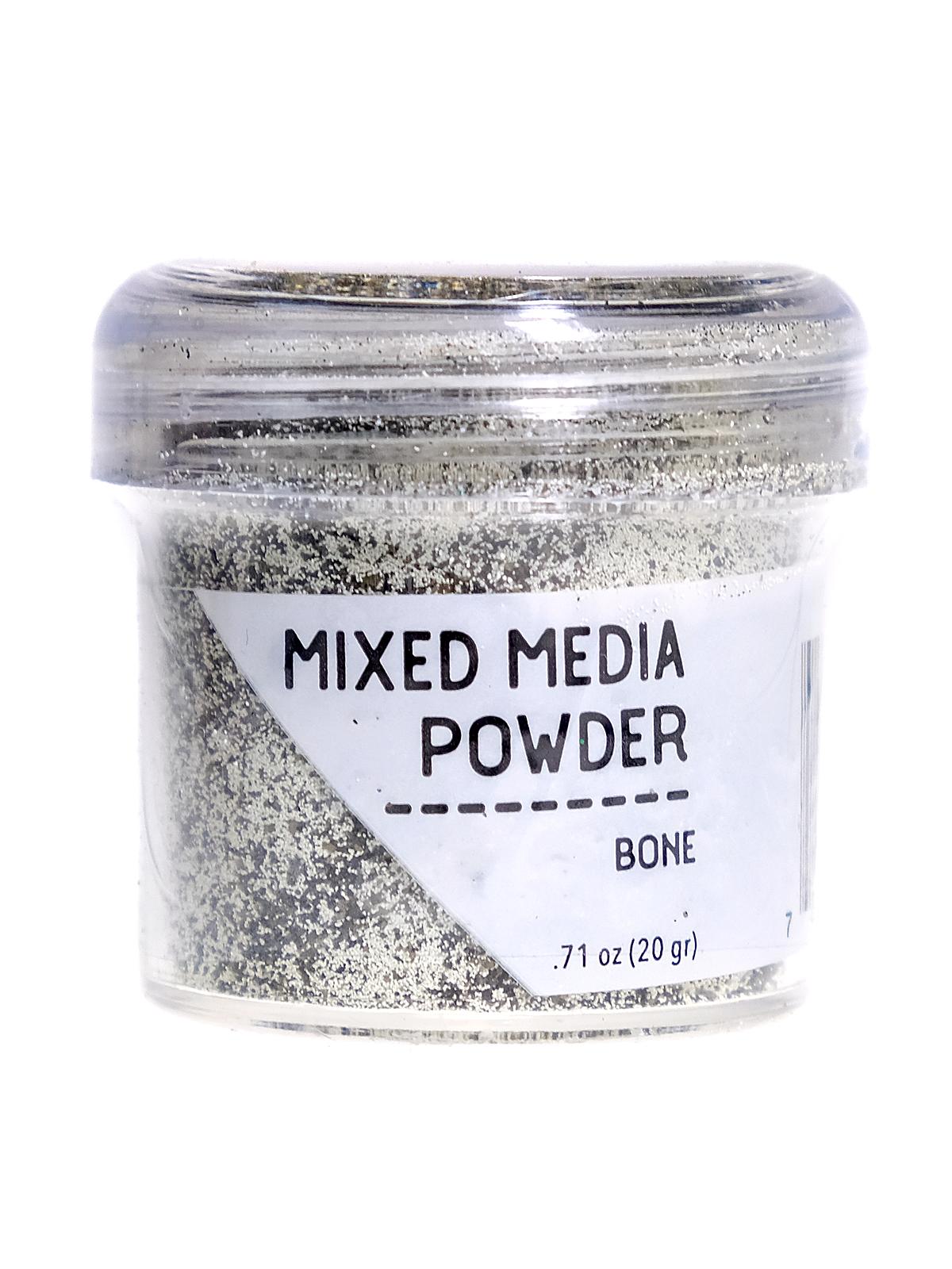 Mixed Media Powders Bone 20 G Jar