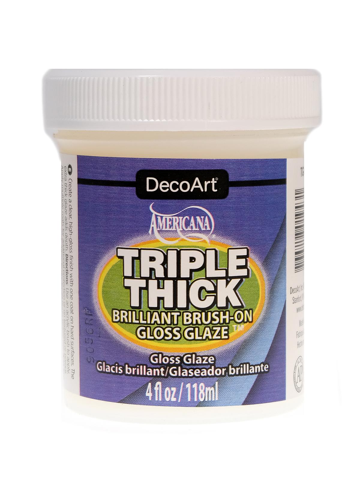 Triple Thick Brush On Gloss Glaze 4 Oz. Bottle