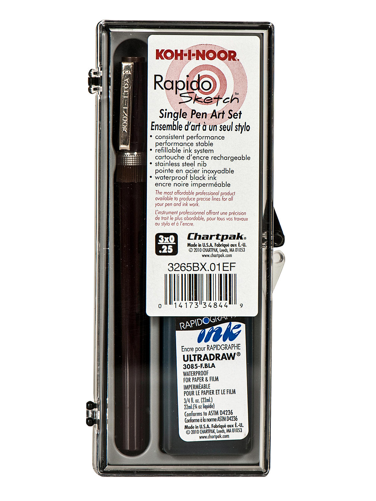 Rapidosketch Technical Pen Sets 0.25 Mm
