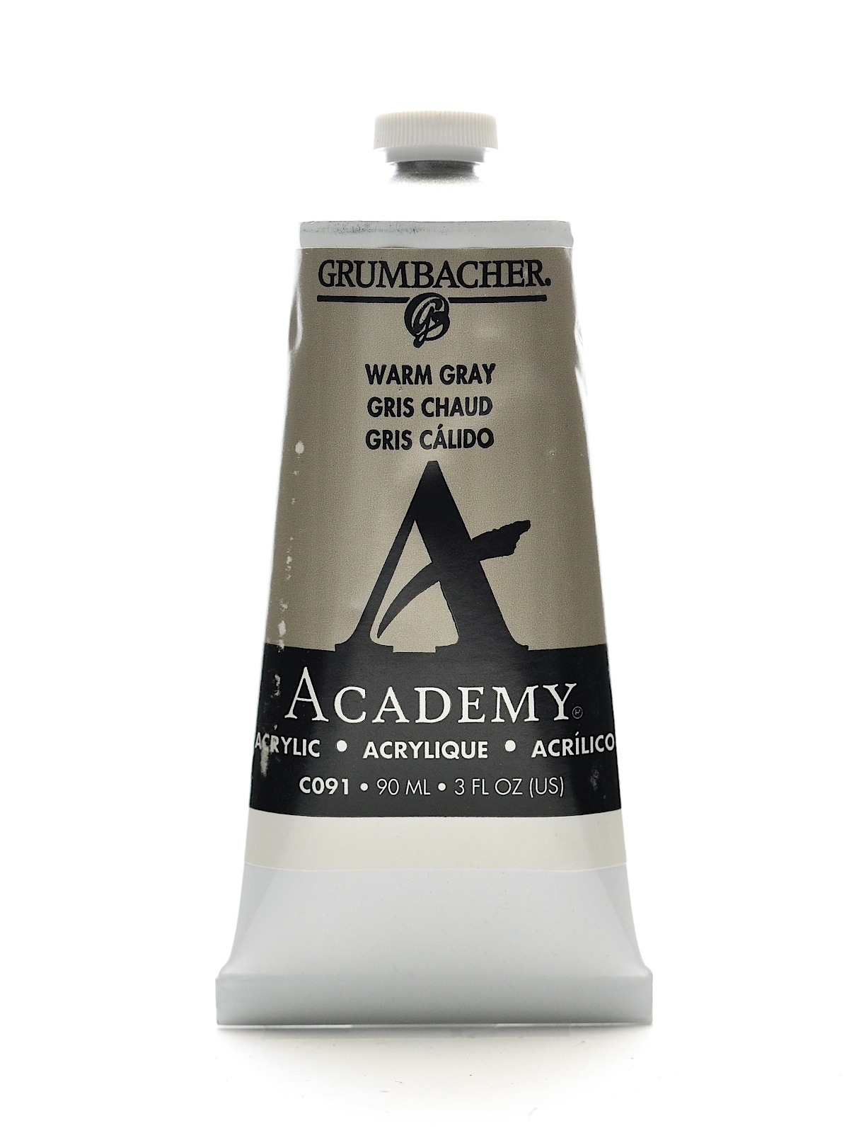 Academy Acrylic Colors Warm Gray 3 Oz. (90 Ml)