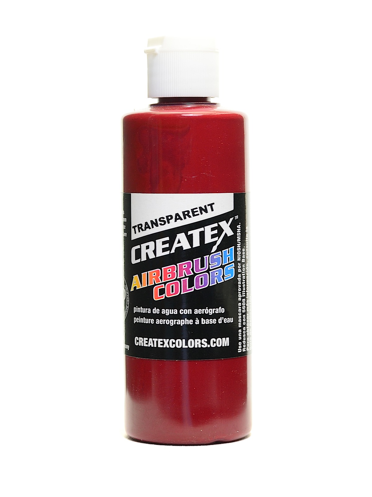 Airbrush Colors Transparent Deep Red 4 Oz.