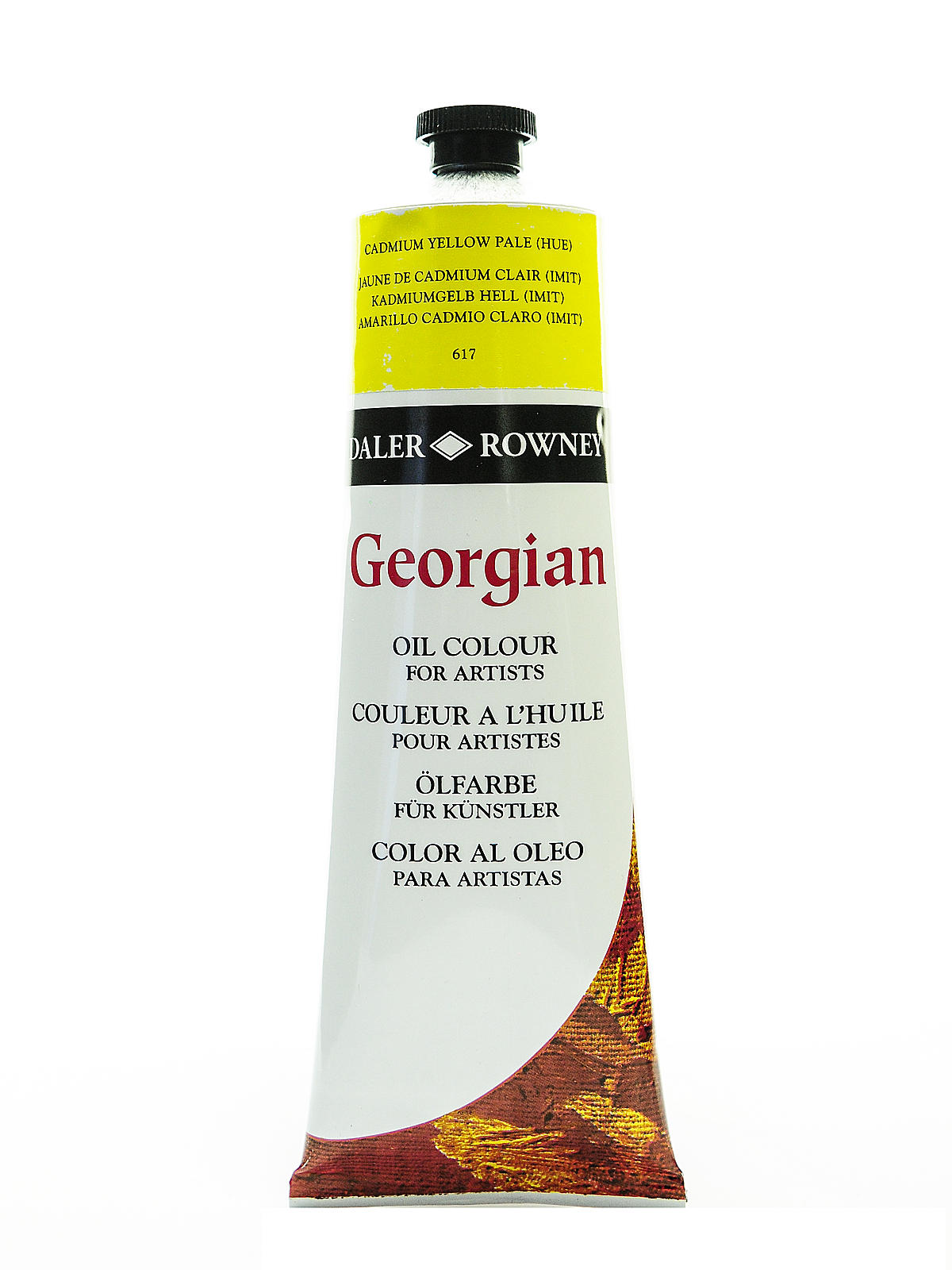 Georgian Oil Colours Cadmium Yellow Pale Hue 225 Ml