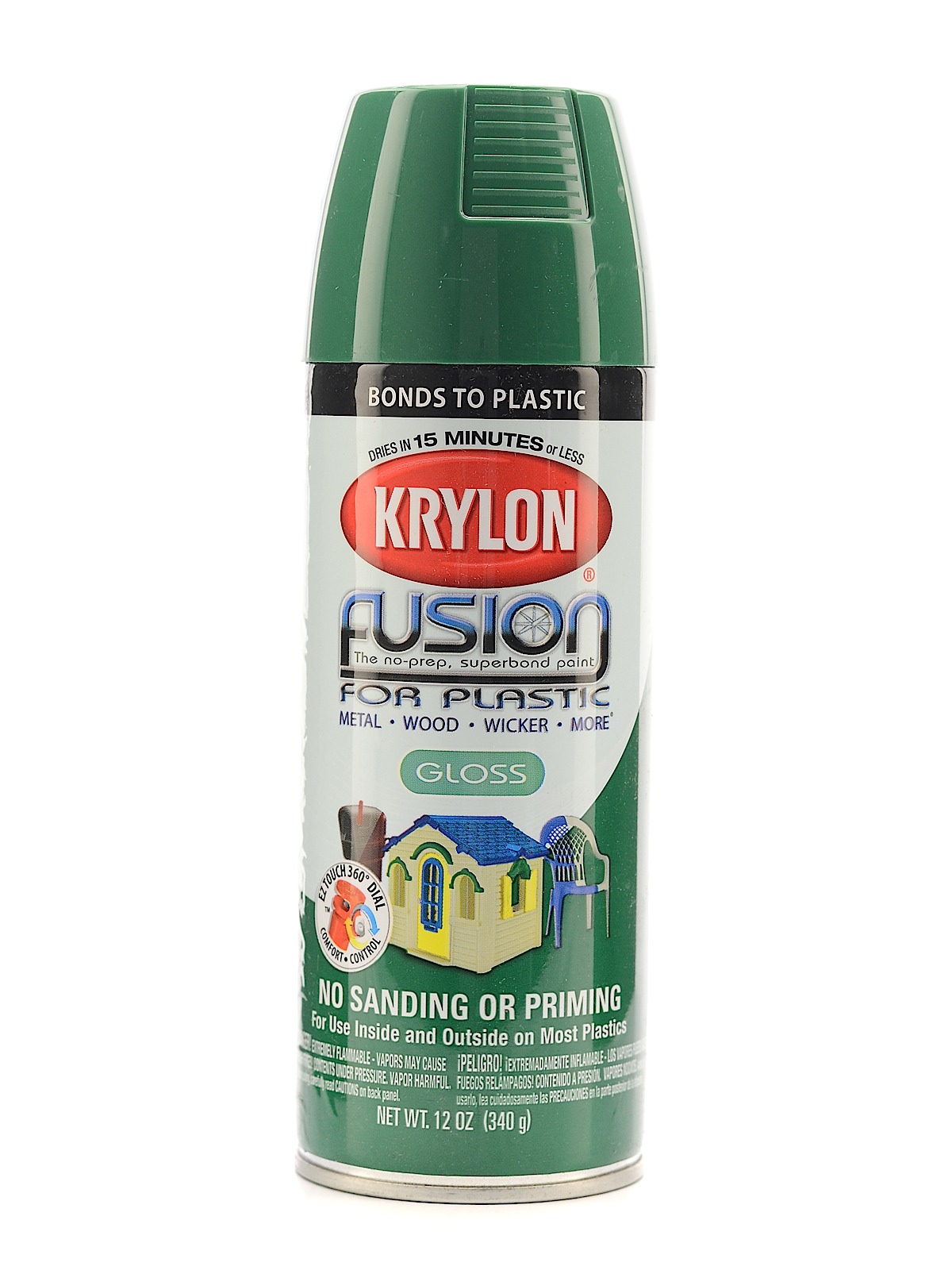 Fusion Spray Paint For Plastic Spring Grass Gloss