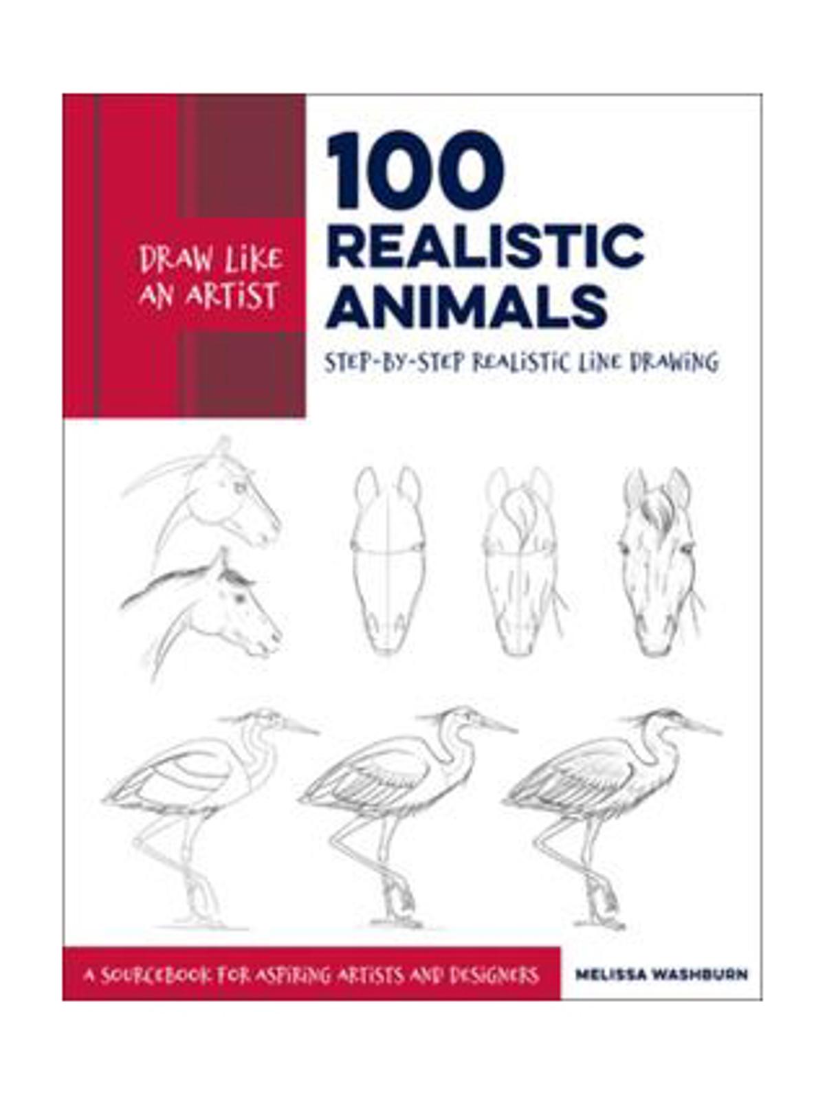 Draw Like An Artist: 100 Realistic Animals Each