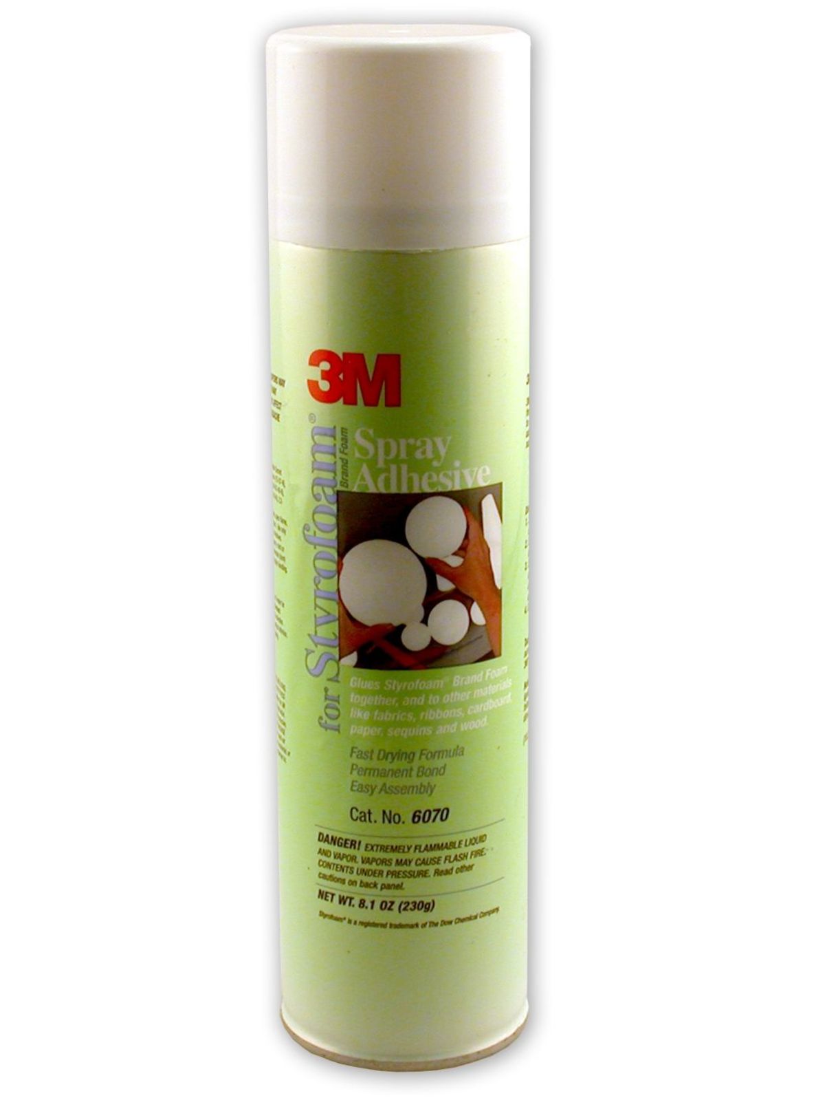 Spray Adhesive 6070 For Styrofoam 8.1 Oz.