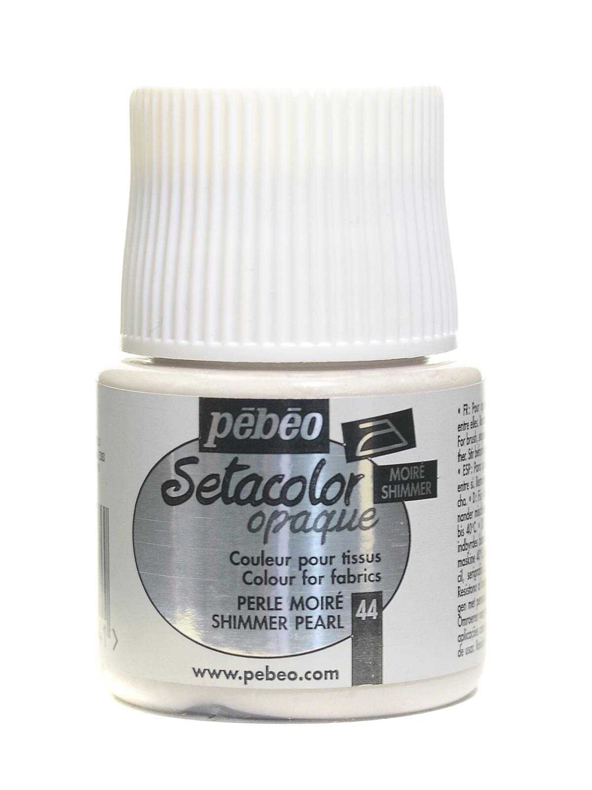 Setacolor Opaque Fabric Paint Shimmer Pearl 45 Ml