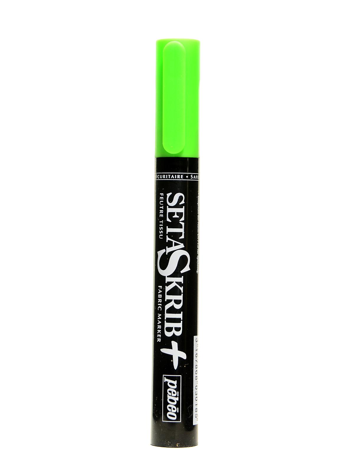Setaskrib Markers Fluorescent Green Original