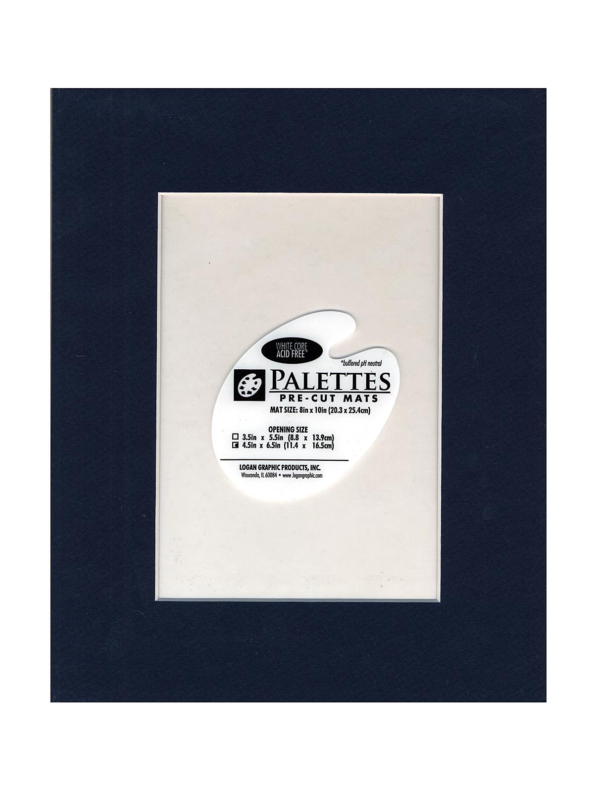 Palettes Pre-cut Mats Rectangle Military Blue 5 In. X 7 In.