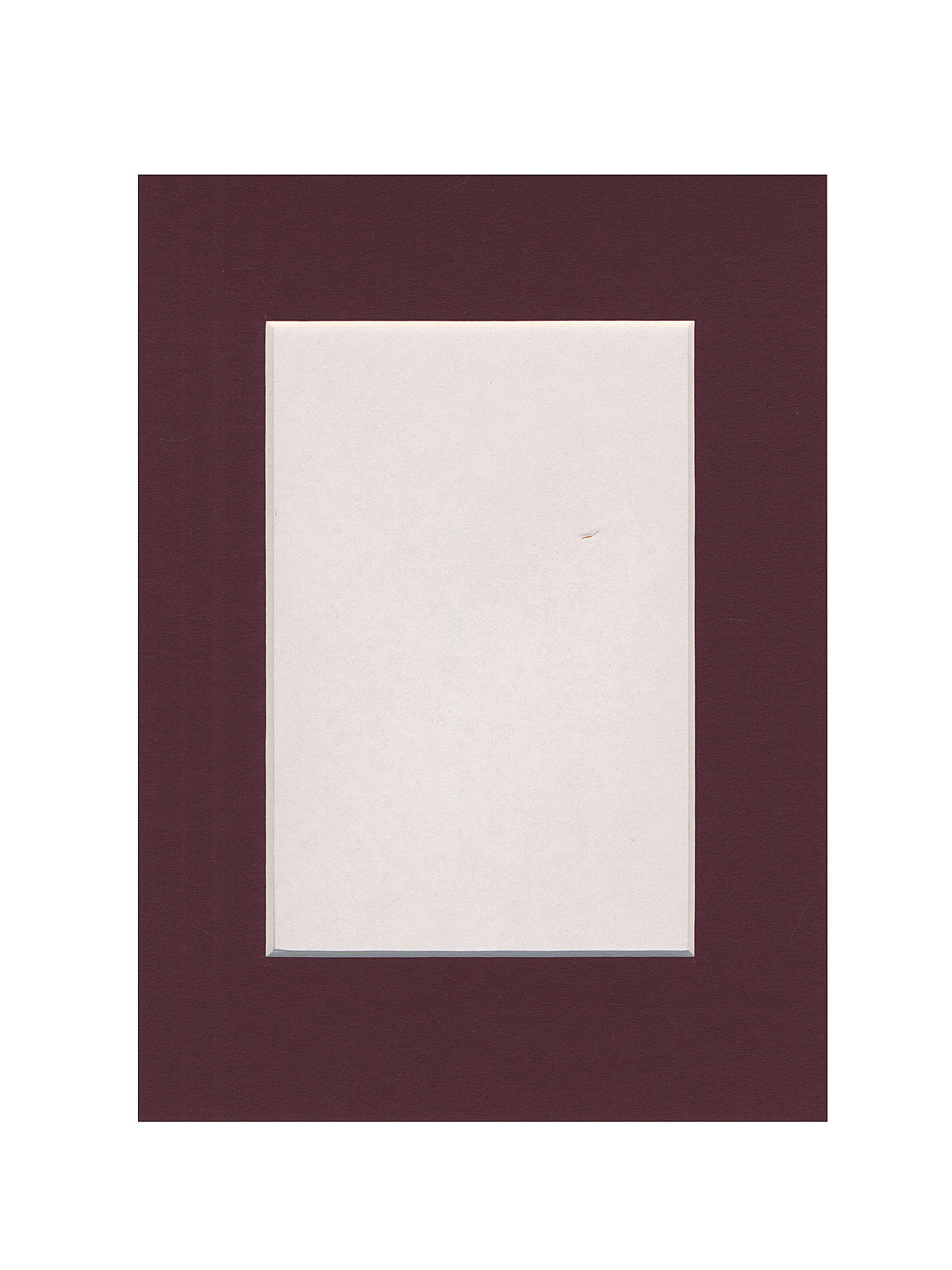 Palettes Pre-cut Mats Rectangle Maroon 5 In. X 7 In.