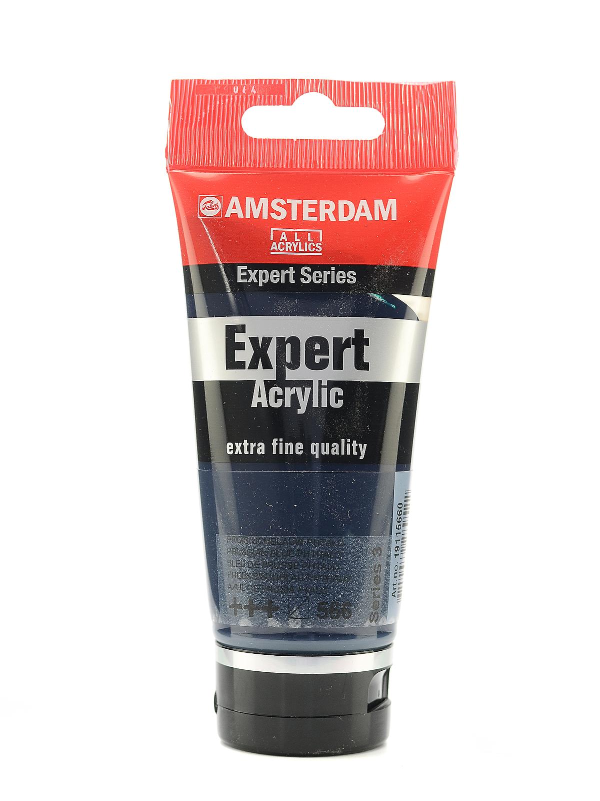 Expert Acrylic Tubes Prussian Blue Phthalo 75 Ml