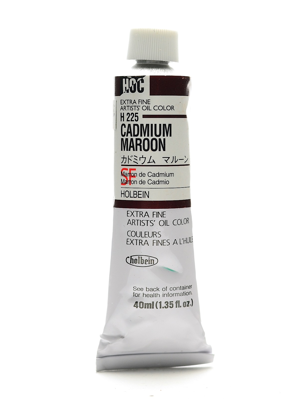 Artist Oil Colors Cadmium Maroon 40 Ml