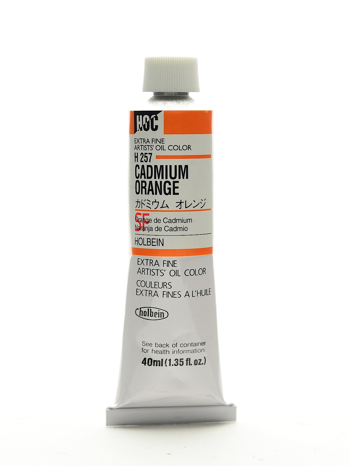 Artist Oil Colors Cadmium Orange 40 Ml